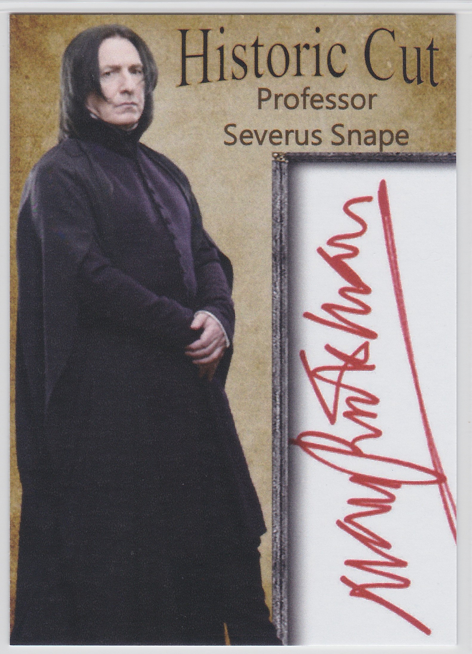 Severus Snape - 2021 AAS Historic Cut - Harry Potter Series - Titan ...